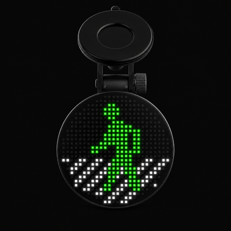 Car Round Bluetooth Display